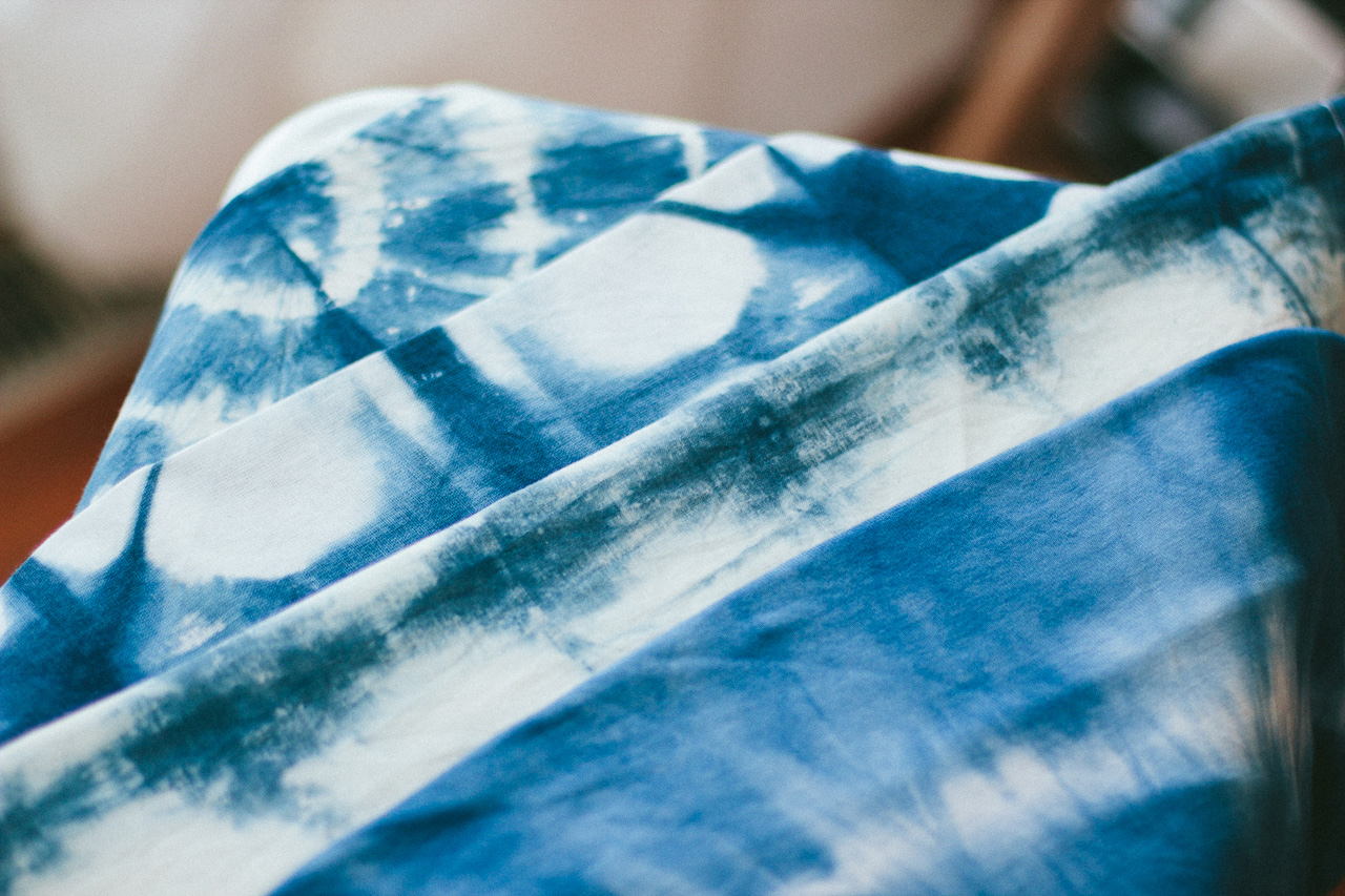 Shibori Indigo-Dyed Napkins Tutorial