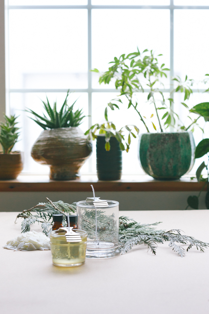 Soy Candle DIY with Jessica Pezalla of Bramble Workshop by Conscious by Chloé