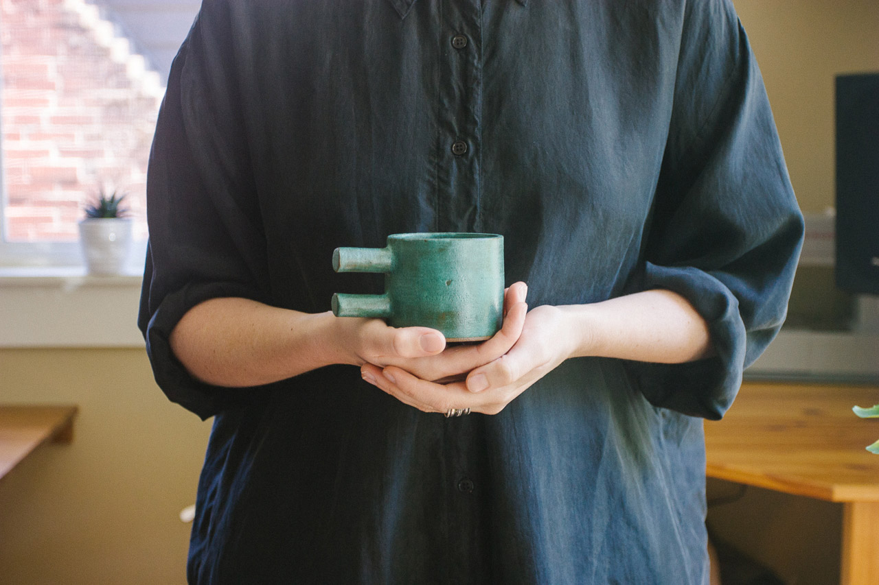 Ceramic cup found at Johan by Conscious by Chloé