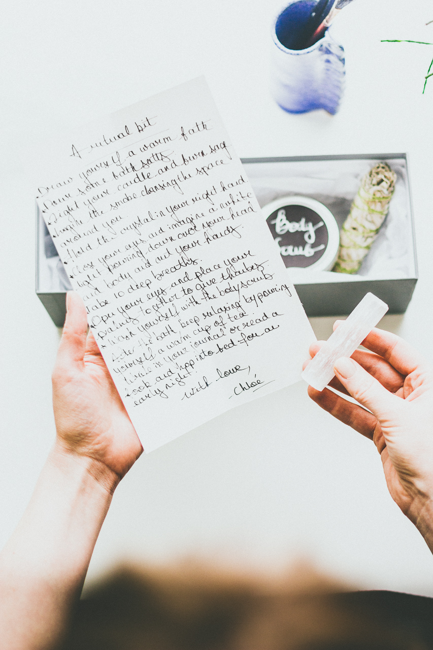 Bath Ritual Kit DIY by Conscious by Chloé