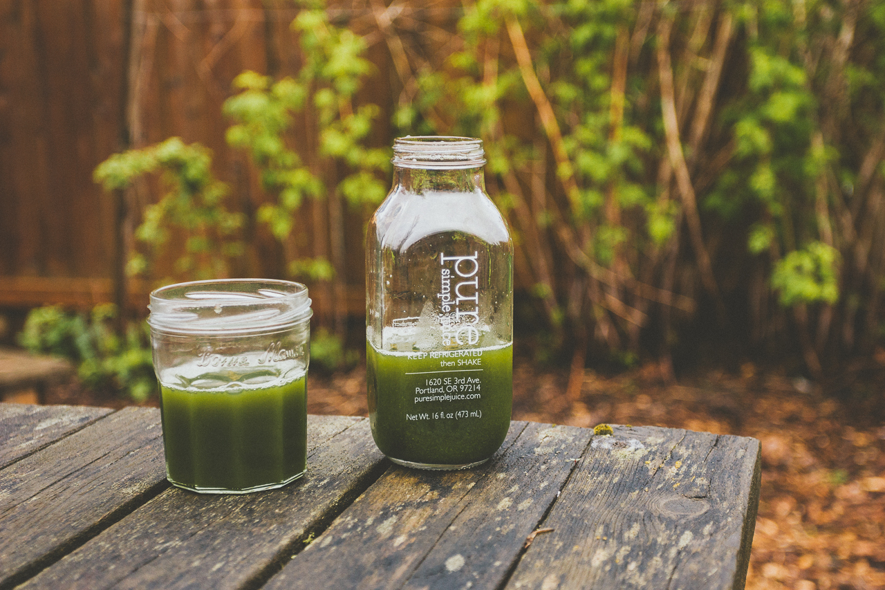 Juice Cleansing with Pure Simple Juice by Conscious by Chloé