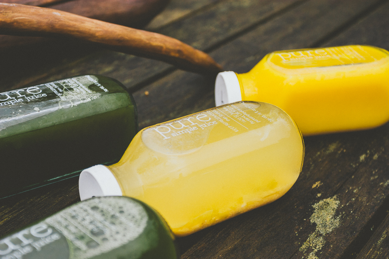 Juice Cleansing with Pure Simple Juice by Conscious by Chloé