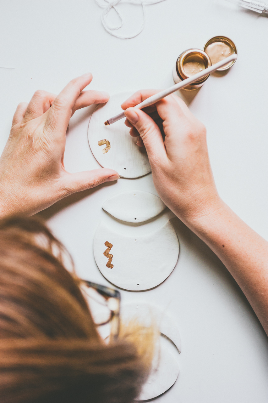 Oregon Solar Eclipse Clay Wall Hanging DIY by Conscious by Chloé
