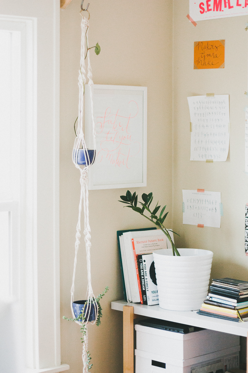 Macrame Plant Holder by Conscious by Chloé