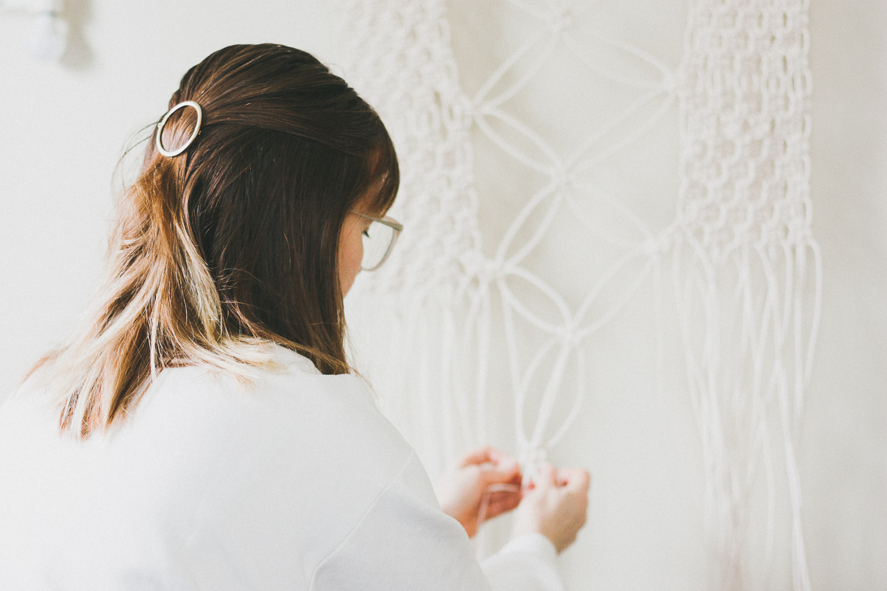 Macrame Wall Hanging by Conscious by Chloé