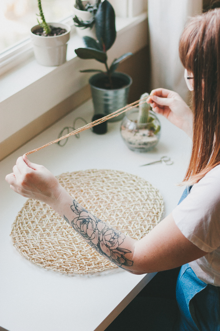 A Budget-Friendly Ikea Hack Straw Bag DIY by Conscious by Chloé