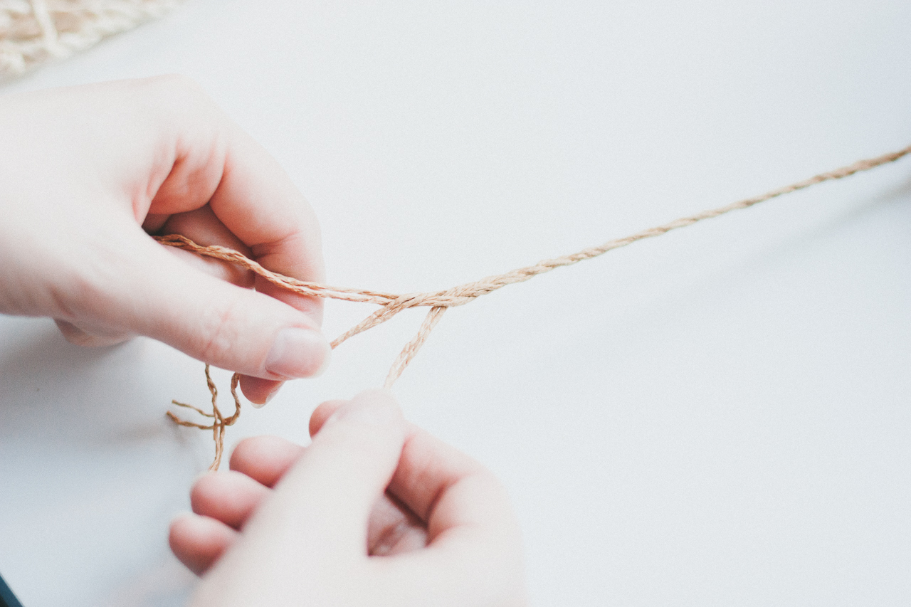 A Budget-Friendly Ikea Hack Straw Bag DIY by Conscious by Chloé