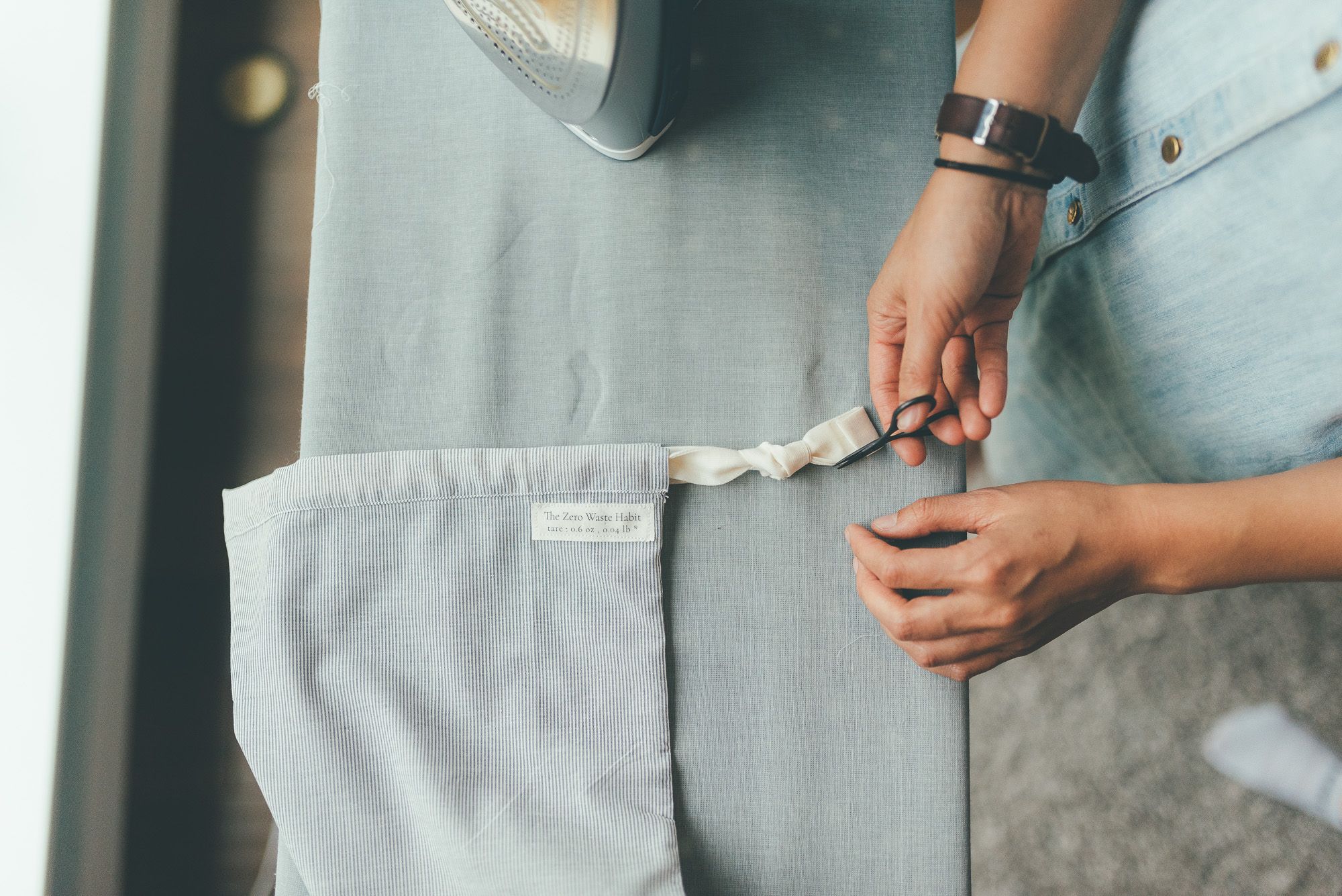 Zero Waste Produce Bag Sewing by Alanna Ludt for Conscious by Chloé