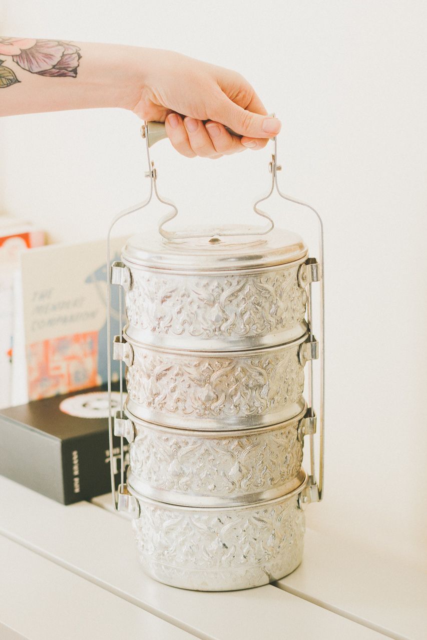 How to Pack a Zero Waste Snack in a Tiffin by Conscious by Chloé
