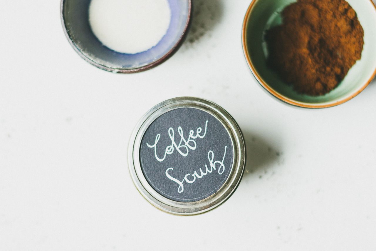 Make your Own Simple & Zero Waste Coconut & Coffee Body & Face Scrub by Conscious by Chloé