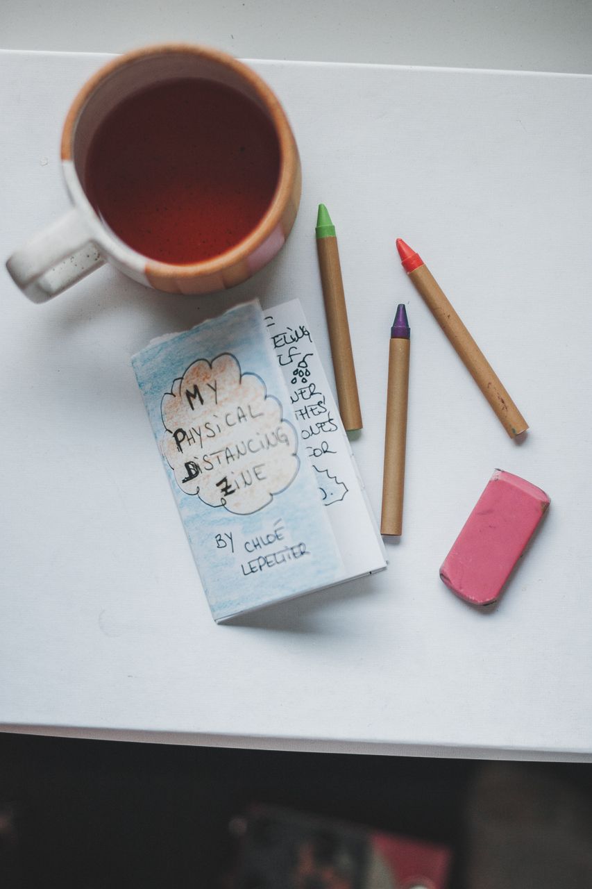 Pandemic Self Care Zine Making with Malaka Gharib by Conscious by Chloé