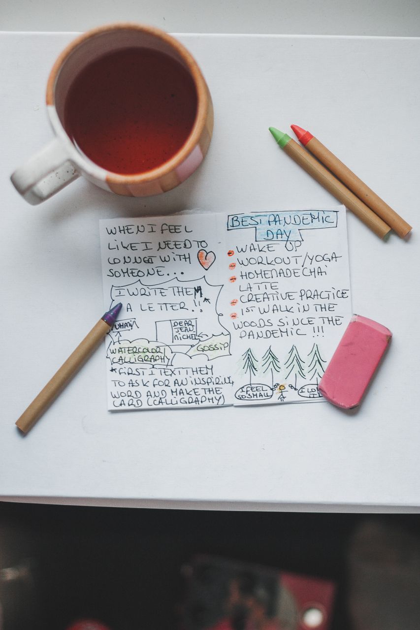 Pandemic Self Care Zine Making with Malaka Gharib by Conscious by Chloé