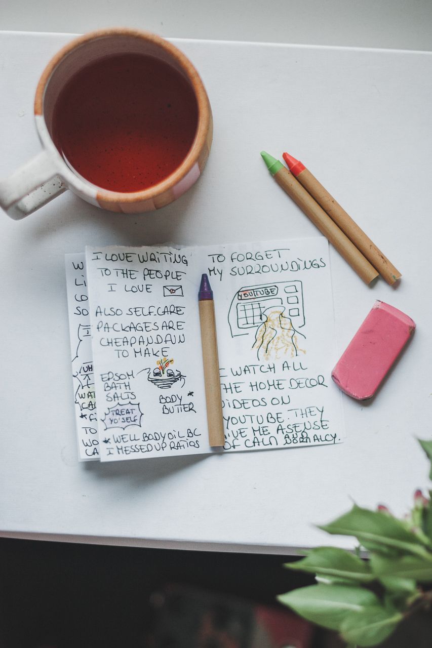 Pandemic Self Care Zine Making with Malaka Gharib by Conscious by Chloé