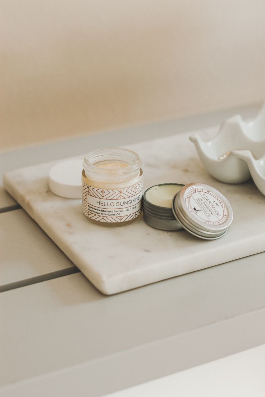 Blendily Botanical Wellness Hello Sunshine & Lip Lemonade Natural and Zero Waste Skin Care Routine by Conscious by Chloé
