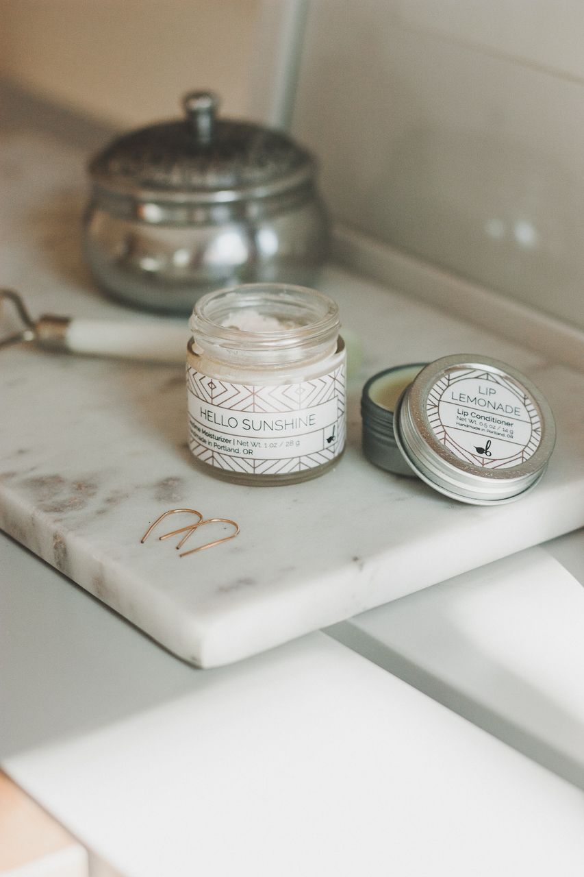 Blendily Botanical Wellness Hello Sunshine & Lip Lemonade Natural and Zero Waste Skin Care Routine by Conscious by Chloé