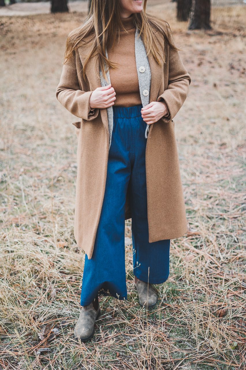 Sewing Anna Allen Clothing Pomona Pants by Conscious by Chloé
