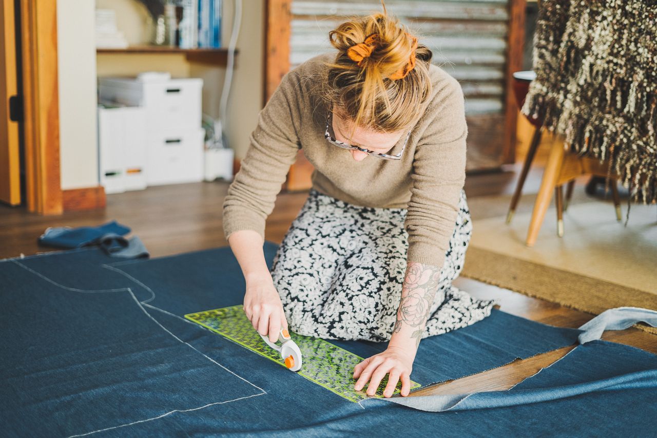 Sewing Anna Allen Clothing Pomona Pants by Conscious by Chloé