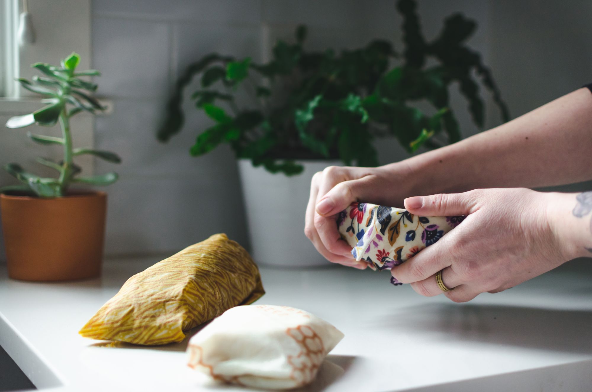 Zero Waste Reusable Bee's Food Wrap by Secret Supper for Conscious by Chloé