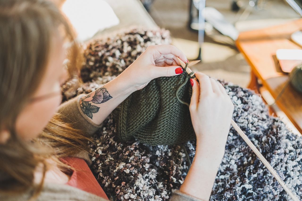 Easy Knitting Pattern for Beginners Russel Beanie We Are Knitters by Conscious by Chloé