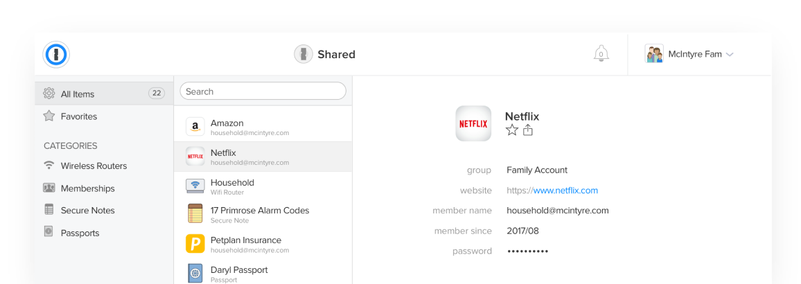 1Password for Conscious by Chloé