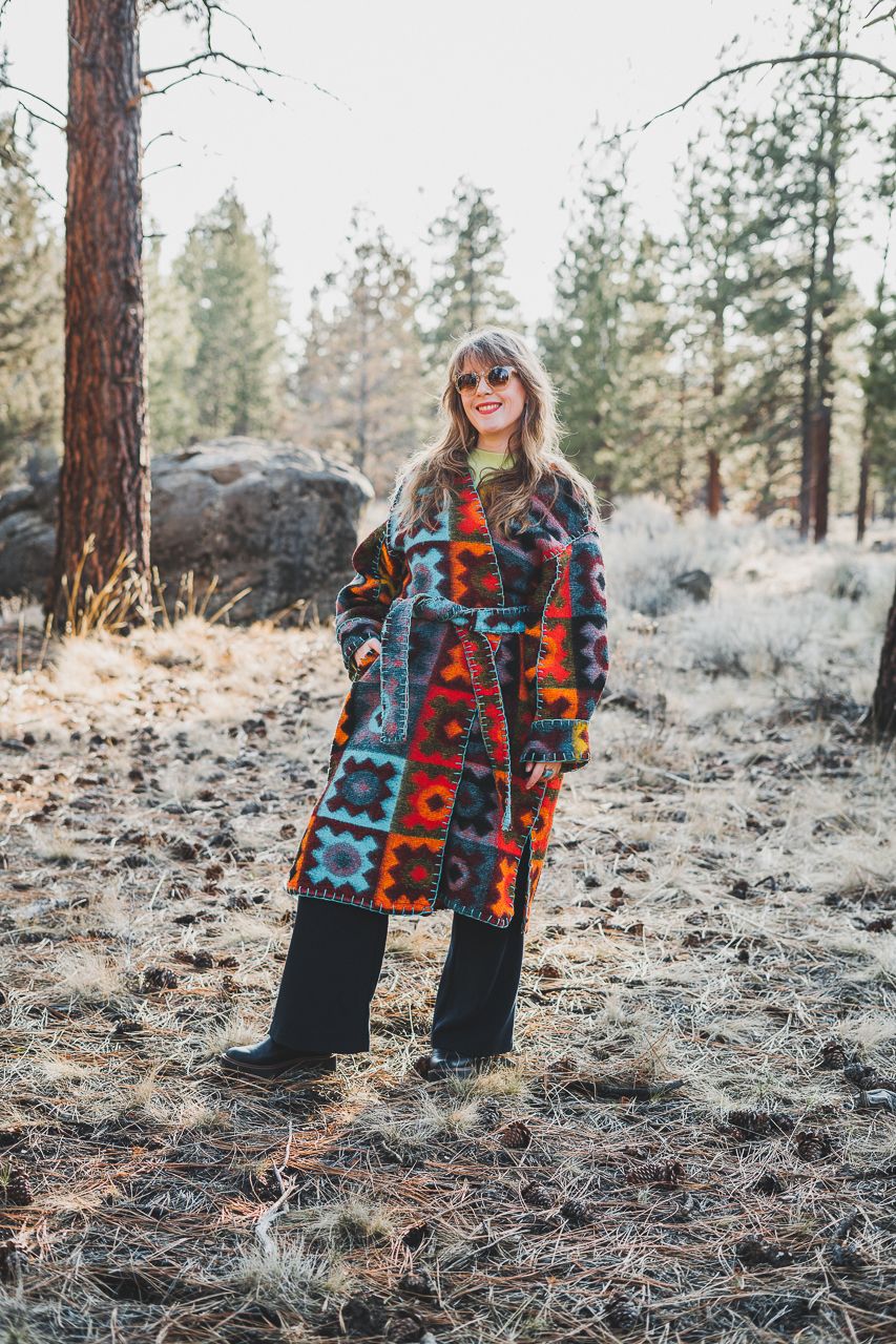 The Blanket St8ment Coat Pattern by An Erin Review and Clarification