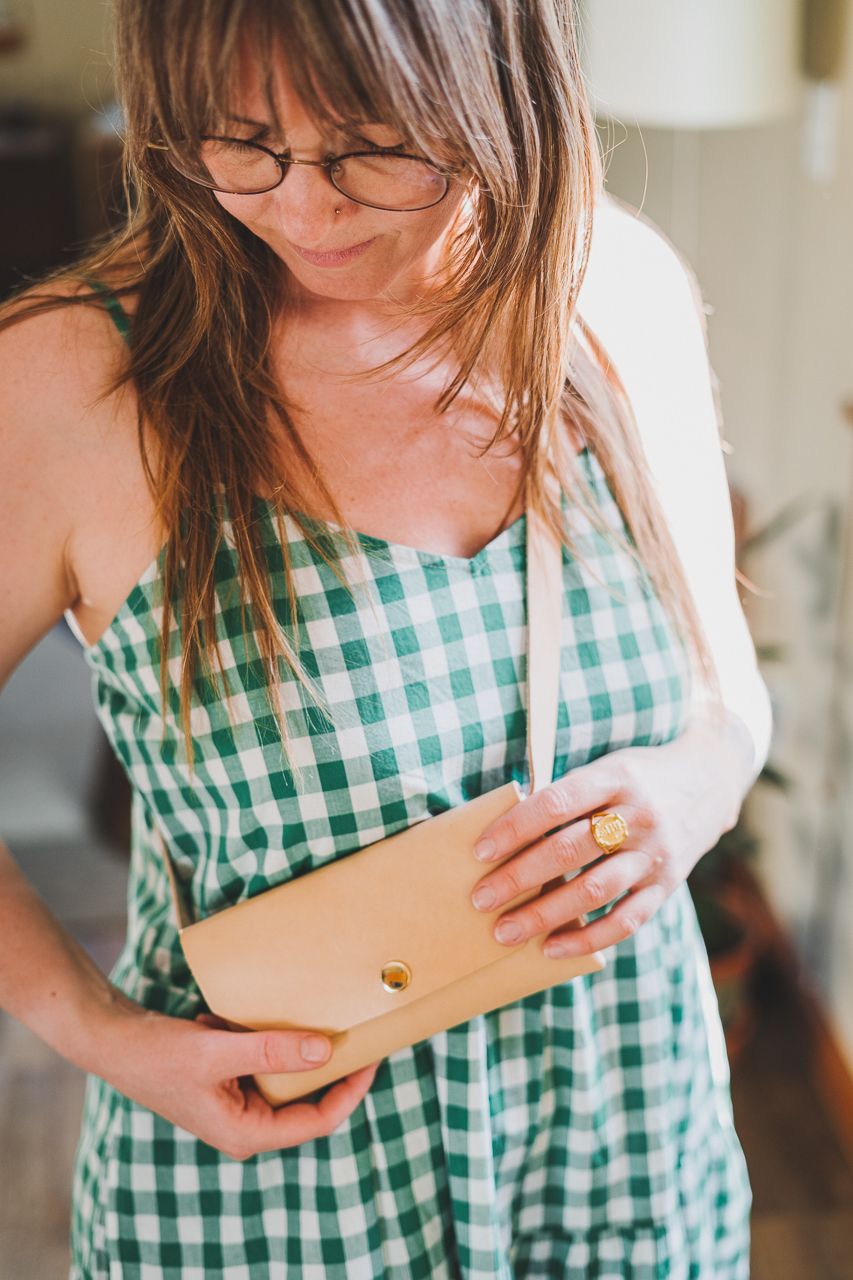 Balboa Leather Belt Bag Workshop Kit with Klum House and The Crafter's Box by Conscious by Chloé