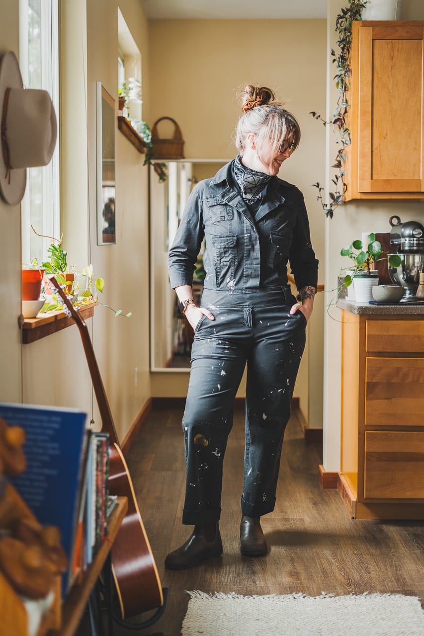 Utilitarian Kookai Jumpsuit Kiriko Bandana Portland Oregon by Conscious by Chloé